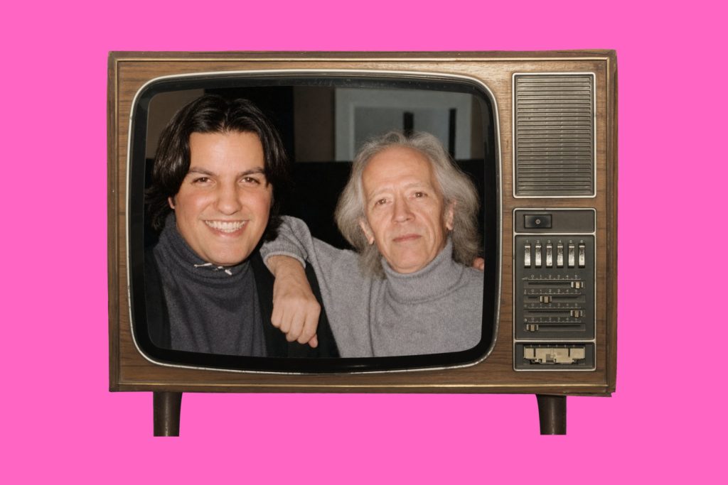 Paul Alaoui film writer and creator of 5 Minute Film School in cinema classroom studio.
