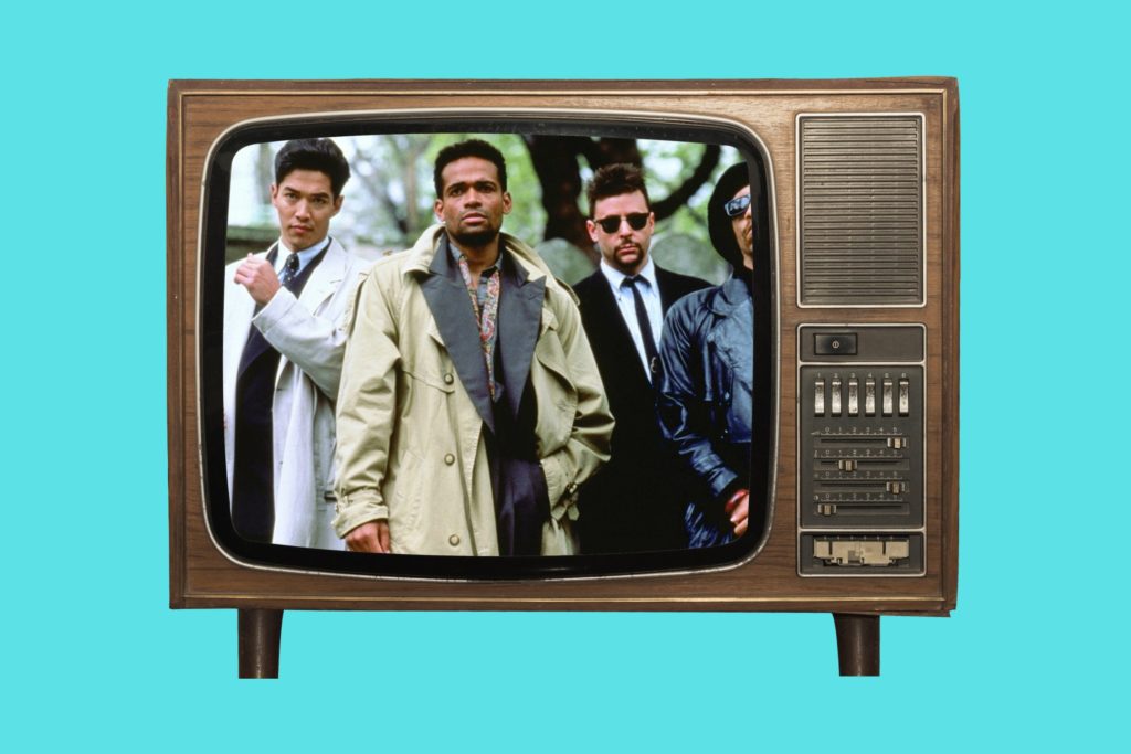 Spike Lee and African American cinema collage featuring Do the Right Thing, Malcolm X, and Blaxploitation films.